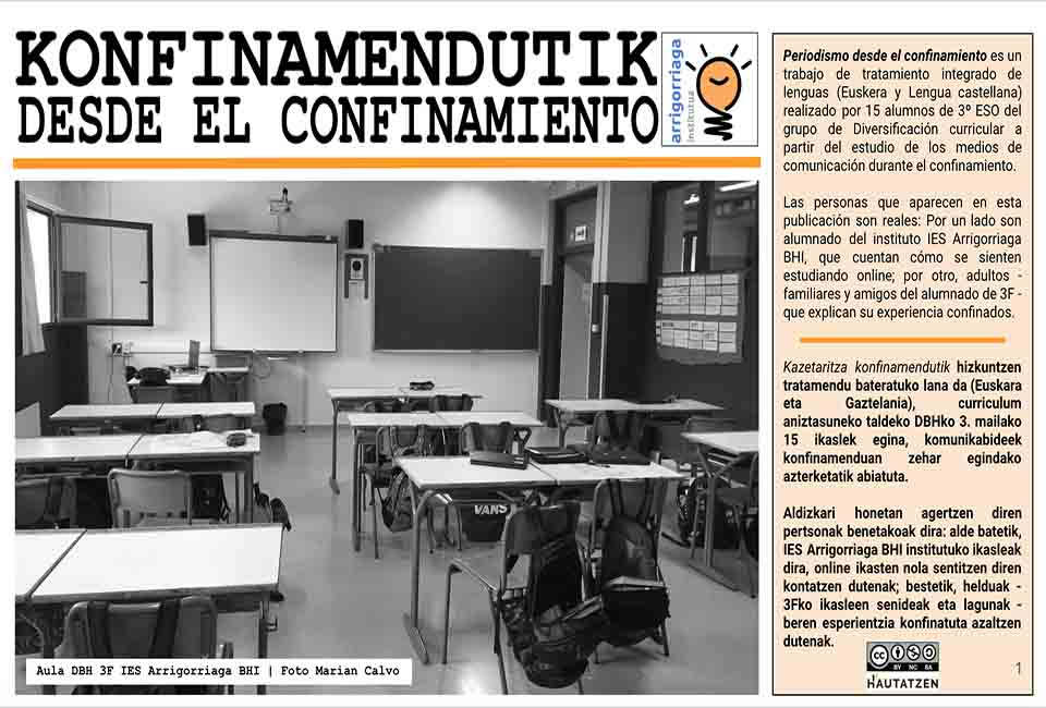 PERIODISMO DESDE EL CONFINAMIENTO